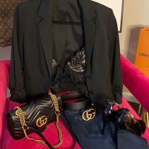 Bundle 27 AG skinny high rise/black blazer 4